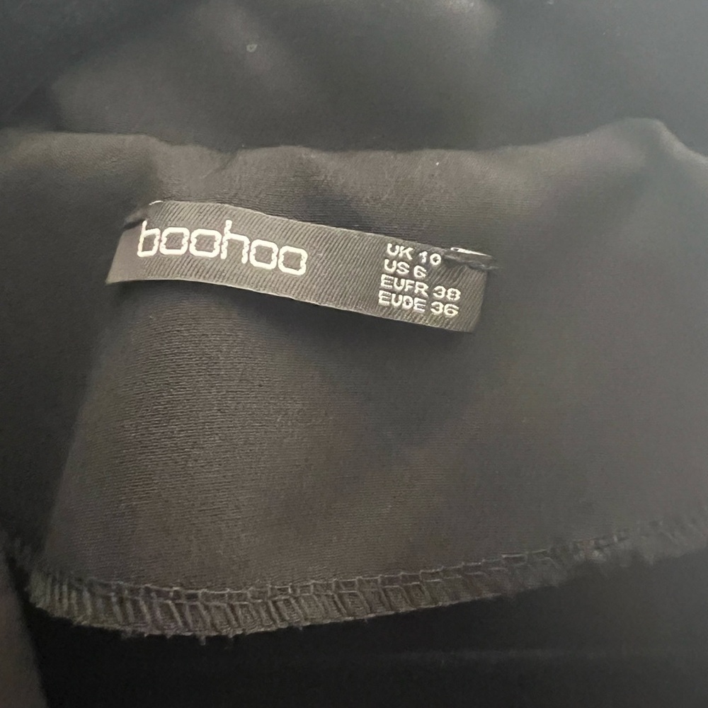 Black Wrap Blazer Romper - Picture 5 of 7